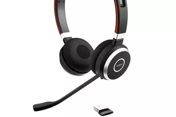 Jabra Evolve 65 Wireless Stereo On-Ear Headset 